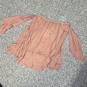 Off the shoulder top.